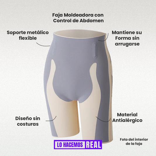 Faja Moldeadora con Control de Abdomen